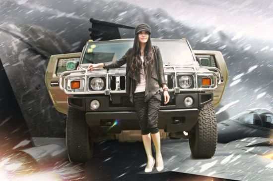 《亮劍》女兵玩家照片寫真